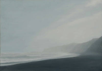  Misty Cliffs, 14 x 24 Giclée 