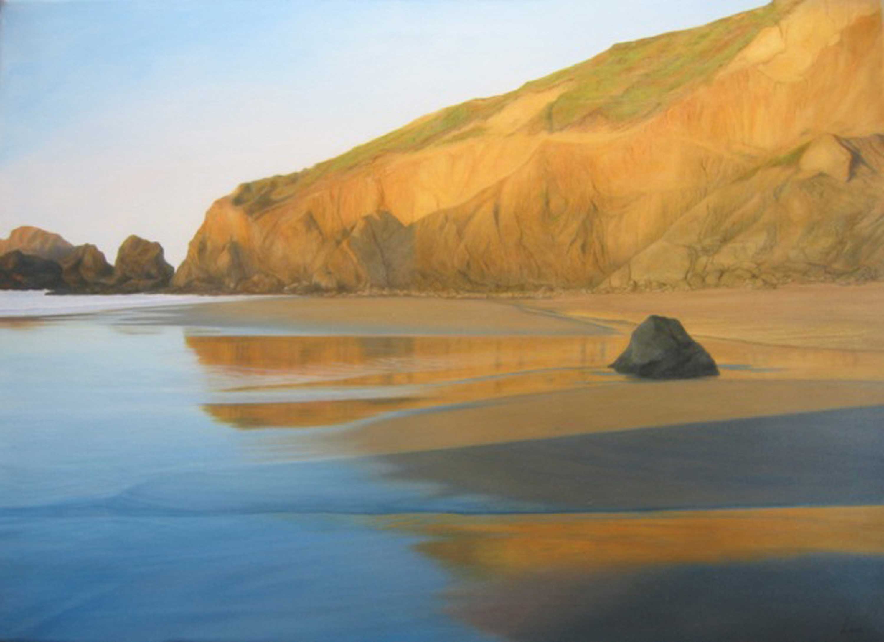  Low Tide at Mussel Rock, 24 x 36 Sold 
