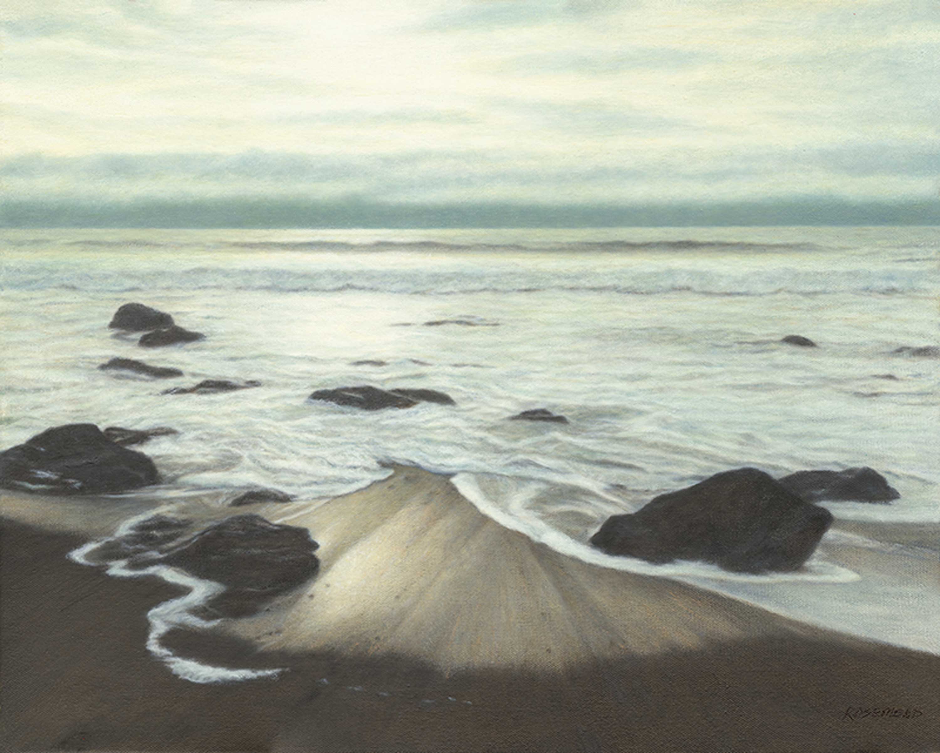  Fort Cronkhite Revisited, 16 x 20 Original Oil 